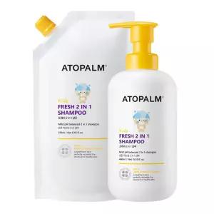 아토팜 키즈 프레쉬 2in1 샴푸 460ML+400ML(리필) 유아어린이샴푸 