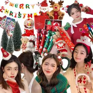 10%즉시 크리스마스 2890~무료 헤어머리띠/집게핀/소품/겨울잡화 200종