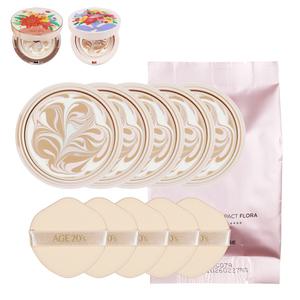 에이지20s 팩트 에센스 커버 플로라 에디션 리필 5개