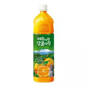 롯데 제주사랑 감귤사랑 1.5L 12입[제주감귤]