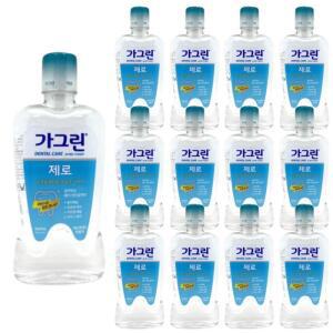 동아제약 가그린 제로 750ml x 12개 구강청결제 SD