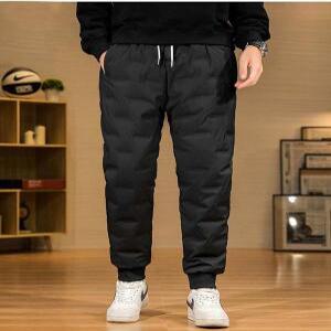 [깨비몰]남성겨울 패딩바지 방한팬츠 솜바지 출근작업