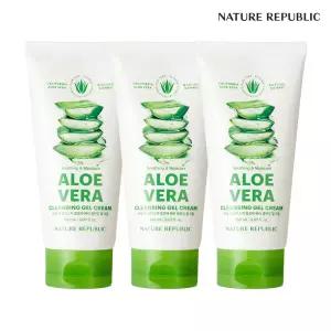 [네이처리퍼블릭] [3개묶음] 수딩 앤 모이스처 알로에베라 클렌징 젤 크림 150ml