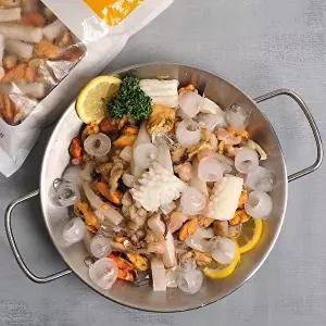 [후레쉬빌]냉동 간편 손질된 해물모듬(해물믹스) 5종 700g*5팩