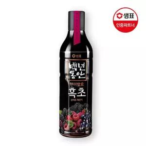 [샘표] 백년동안 흑초 산머루복분자 900ml