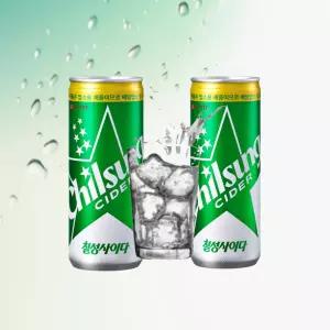 칠성사이다(업소용) 245mLx30캔-2박스(60캔)