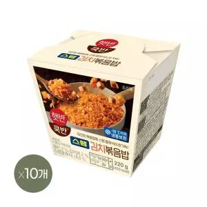 [CJ제일제당]햇반 스팸김치볶음밥 220g(컵) x10개