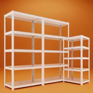 홈던트하우스 2/3/4/5단 철제선반 조립식 앵글 선반 베란다 펜트리 창고 건조기 렉 제작