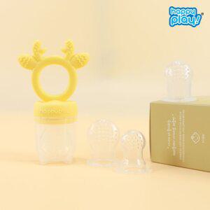 갤러리아 해피플레이 아기 육아용품 출산선물 실리콘 과일 과즙망 망고
