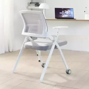 린백토리 포커스 학생 바퀴없는 허리 편한 공부 책상 사무실 회의실 접이식 메쉬 의자