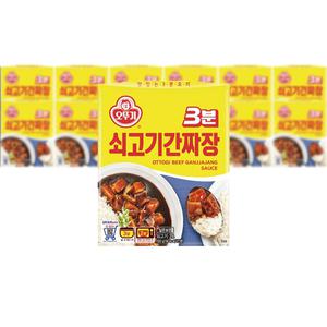 오뚜기 3분 쇠고기간짜장 200g 12개
