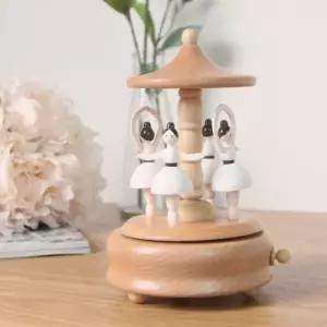 [텐바이텐]너도밤 원목 발레리나 뮤직박스 오르골