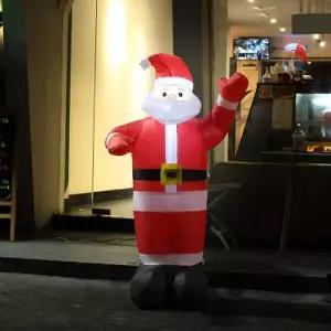 [텐바이텐]130cm LED 에어벌룬 대형 하얀수염 산타