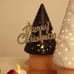 [텐바이텐]모던트리 블랙 2단 티라이트 캔들 홀더