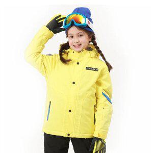 [펠리체][아동용] 펠리체 데니스 아동 스키 보드복 자켓_옐로우