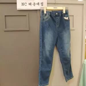 [보리보리/오후]돌청  배기 주름 데님 OHTJ23803