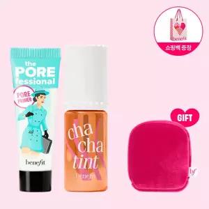 [롯데백화점]베네피트 [LT단독] 더 포어페셔널 미니 + 틴트 6종 중 택1(+벨벳 파우치)