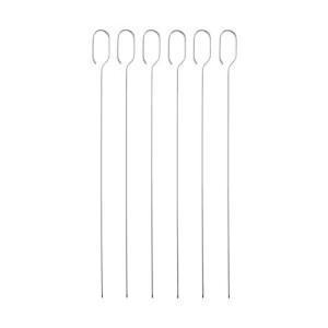 GRILLTIDER 그릴티데르 꼬치 30cm 6개입/스텐/캠핑꼬치/꽂이/바베큐파티/주방용