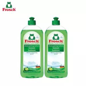 프로쉬 독일 주방세제 그린레몬 750ml, 2개