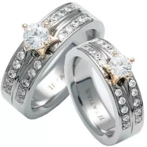 TW-637 CO 14K 골드 티타늄 커플링 반지 이니셜무료 무료배송 맞춤제작 평생AS