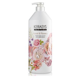 II 애경 케라시스 퍼퓸린스 스위트앤플라워리 1L ( 두피케어 모발케어 린스 트린트먼트 헤어