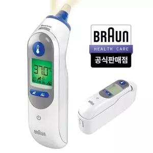 [BRAUN]브라운 귀체온계 IRT-6525 (필터21개 포함) 야간조명기능 무음 모드탑재
