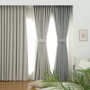 형상기억(주름유지)핀형  맞춤커튼 전문 100% 암막커튼 거실 창문 안방  겨울 방한 방풍