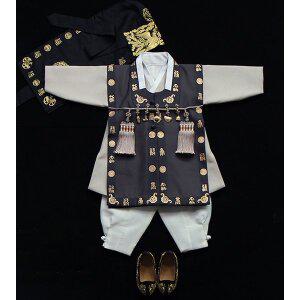 [정원한복]한내전통쾌자 남아 백일 돌 키즈 주니어한복