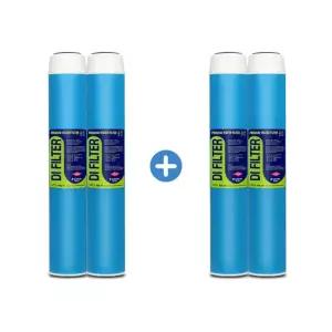 DI 이온교환수지 필터 GAC 4개 20인치 하우징용