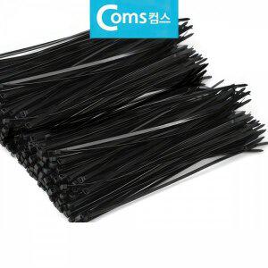 [제이큐]케이블타이 전기선 정리 고정 홀더 블랙 30cm 1000P