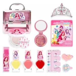 [분홍공주](신세계 사우스시티)[선물포장+헤어핀 사은품] 시크릿쥬쥬 메이크업 박스 여아 어린이날 생일...