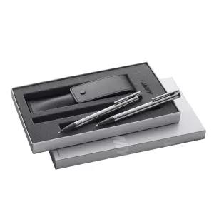 무료각인 : 각인가능_ LAMY 라미 LOGO 105 205 로고 스틸 볼펜 샤프 세트 (1세트)