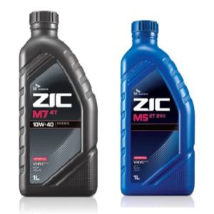 오토바이엔진오일/ZIC M7 4T/10W40/M5 2T/4행정/2행정