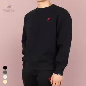 폴로 클럽 엔트리 기모 맨투맨 티셔츠 WBP-2013 빅사이즈 무지 겨울