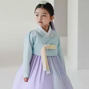 [보리보리/하랑한복]하랑한복 나율랑 명절 돌잔치 아동 어린이 키즈 전통 여아 한복
