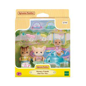 [실바니안패밀리]5749-단짝 아기친구들의 돌고래 물놀이