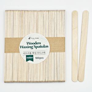 왁싱 우드 스파츌라 스틱 중