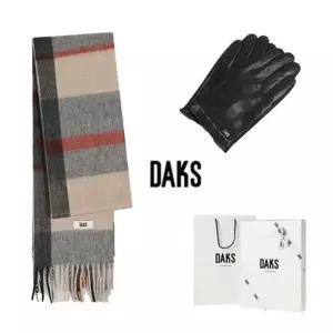 [갤러리아] 25FW 닥스 머플러 장갑 세트 DF2102WGV202K