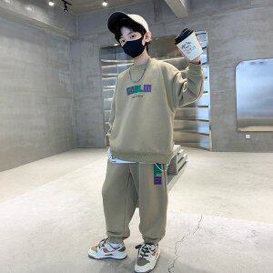 [삐삐네옷가게] 남아 주니어 심플 맨투맨 봄가을 트레이닝 세트