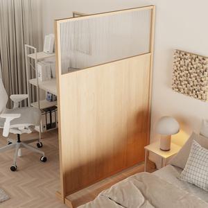 우드 파티션 이동식 원목 가벽 파티션 타공 주방 공간분리 원룸 사무실 인테리어