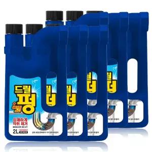 피죤 무균무때 드릴펑 2L x 6개