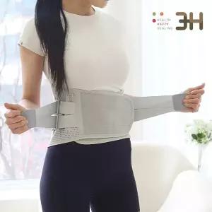 3H한일 허리보호대 허리디스크케어 허리복대 자세교정벨트 지지대 밴드