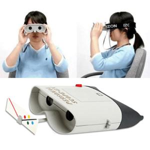 아이존 퍼스널스코프 EX 눈 근육 운동기구 시력 검사표 보안경 안경테 시력운동기 눈마사지