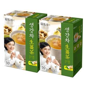 담터 생강차 플러스 50T x 2개 총 100T