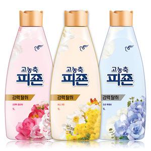 고농축 피죤 강력탈취 섬유유연제 3종혼합 1L x 3개