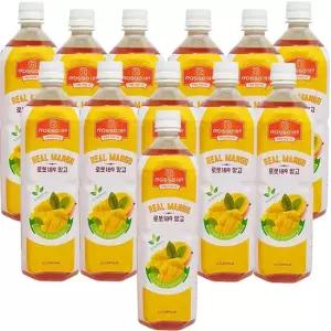 [1박스] 로쏘 망고음료 베이스 1Lx12개 실온9배희석 업소용