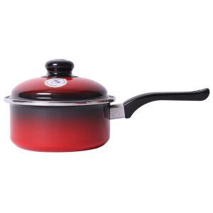 ELO 인덕션 빨강법랑 편수냄비 18cm IH 라면냄비