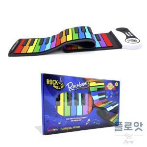 49키 휴대용 피아노 녹음 곡 키보드 건반 악기 장난감