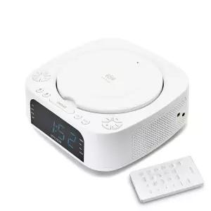 아이리버 IAB60 25년형 LED시계 고속 무선충전 블루투스 CD플레이어 FM 시계 알람 취침예약 블루투스인아웃