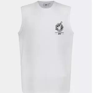 [롯데백화점]유에프씨 스포츠 UFC 챔피언 릴렉스핏 슬리브리스 화이트 U2SLV2101WH